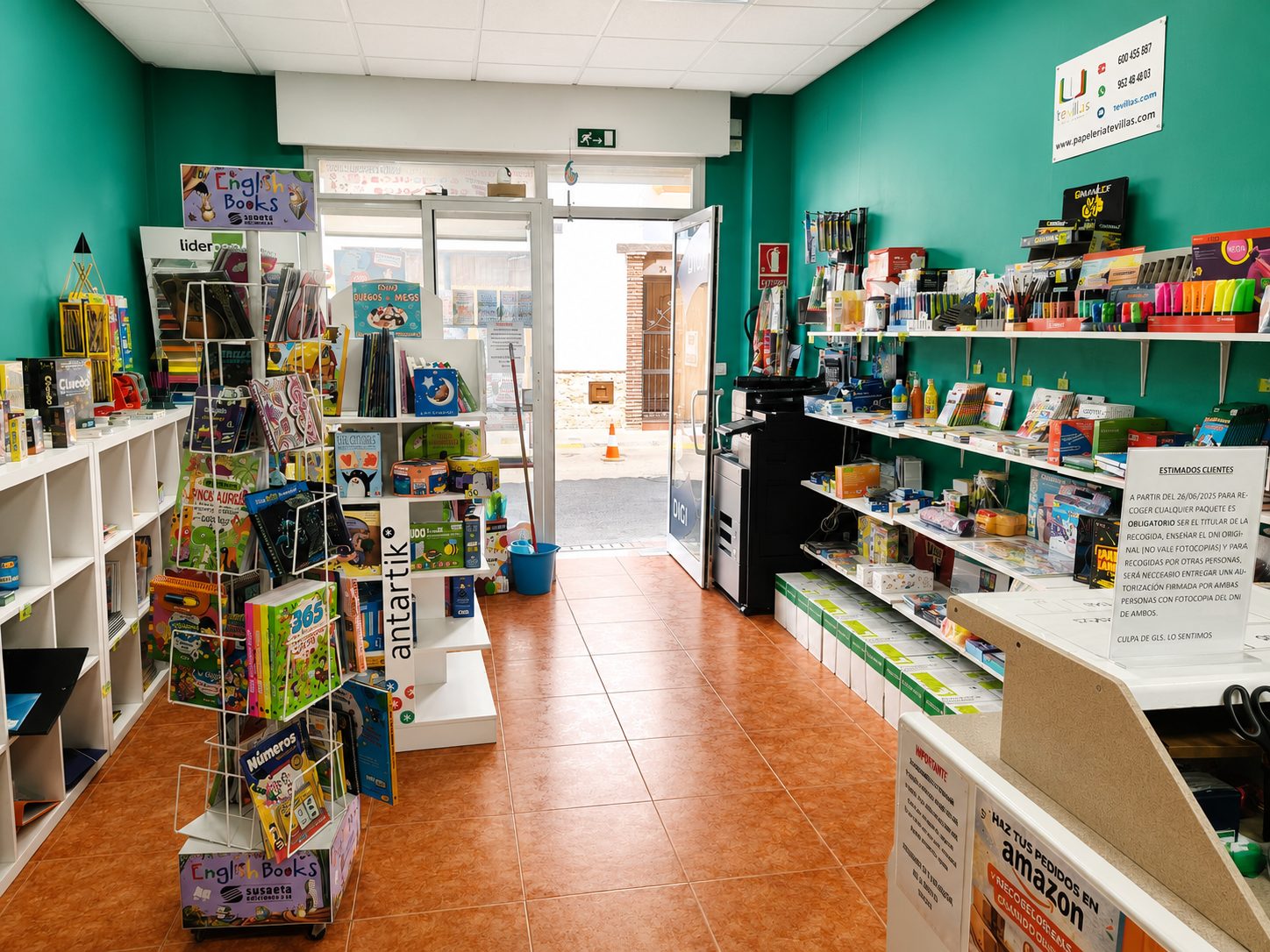 Material escolar en Papelería Tevillas